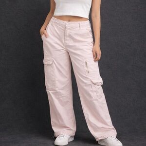 BDG Soft Pink Elastic Waist Pants
